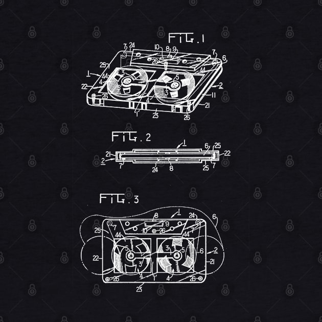 Cassette Patent Design by DennisMcCarson